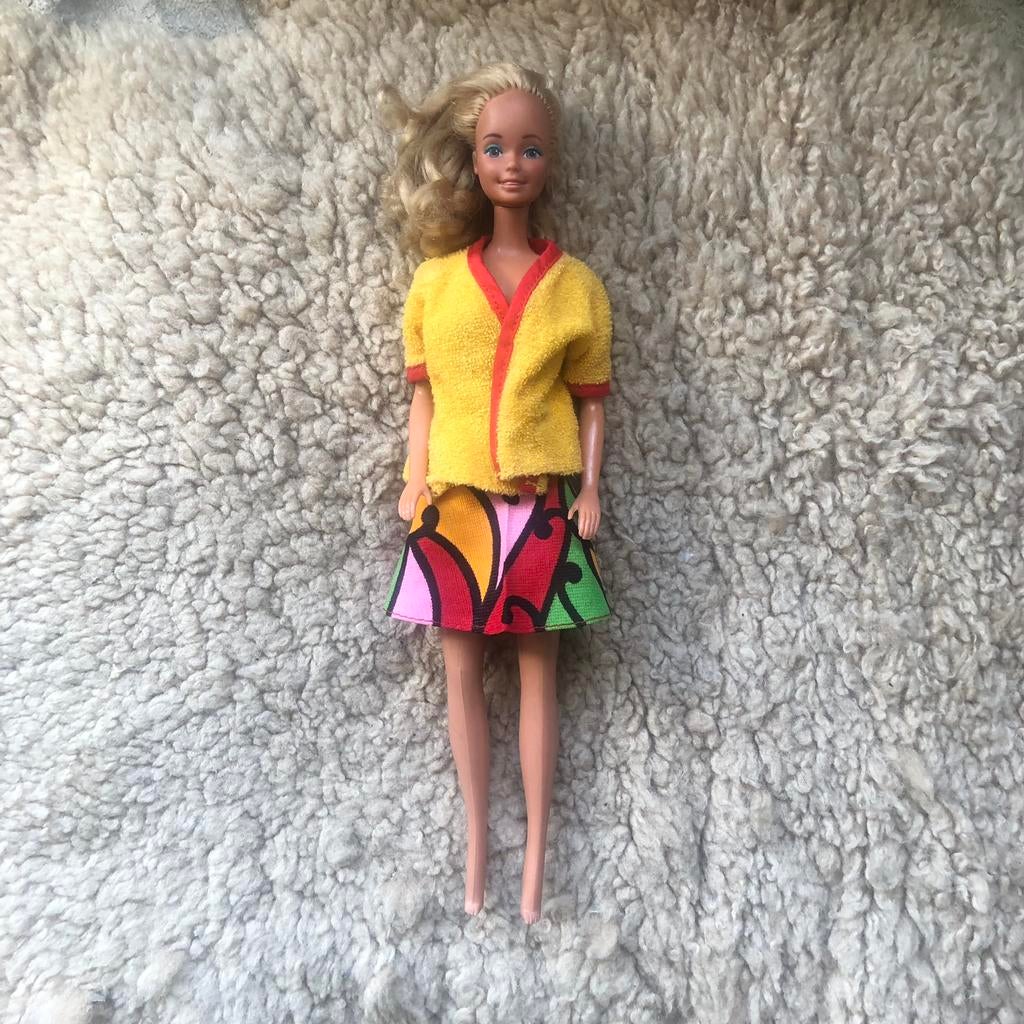 Oude barbie van Mattel jaren 60, Ophalen of Verzenden, Zo goed als nieuw, Pop