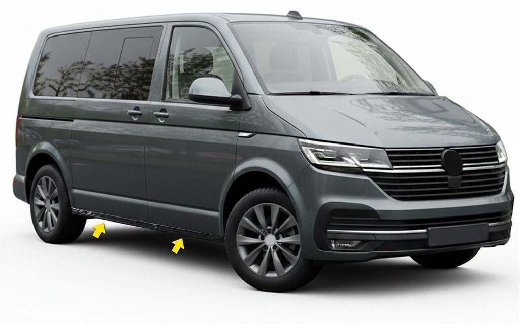 Zijskirts Geschikt voor VW T7 L1 Side Skirts Zwart Glans, Verzenden, Automotive Parts, A.parts@hotmail.nl, Trasmolenlaan 12 3447 GZ Woerden