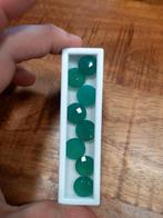 Set dubbel roos geslepen agaat fa8ac, Ophalen of Verzenden, Zo goed als nieuw