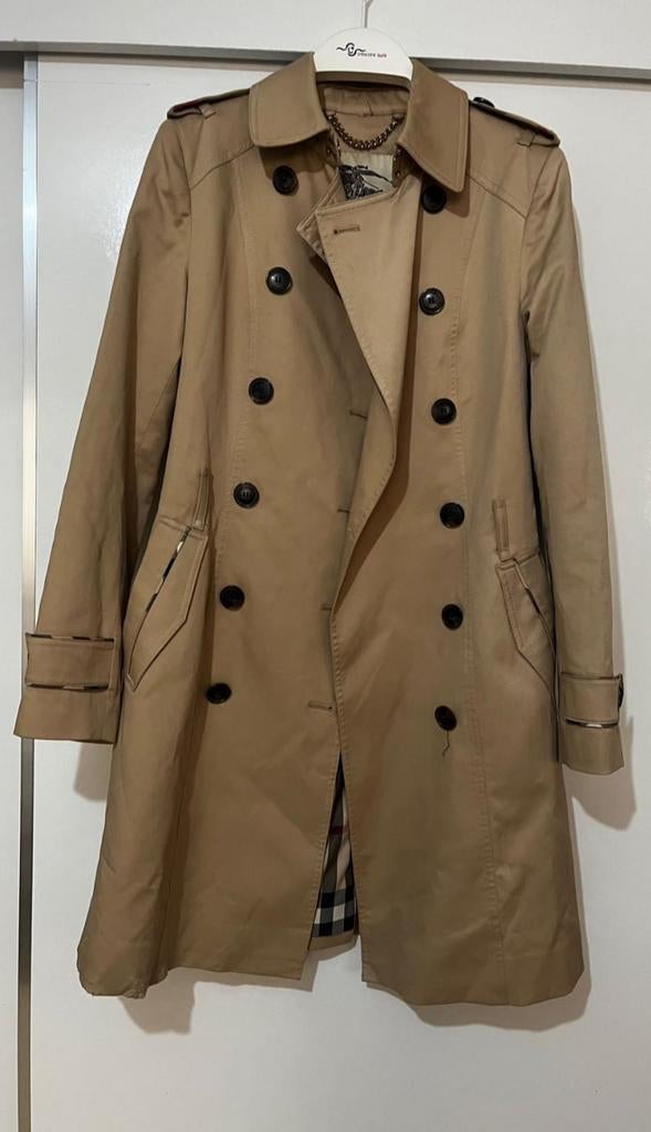 Burberry jas, Beige, Ophalen of Verzenden, Burberry, Maat 36 (S)