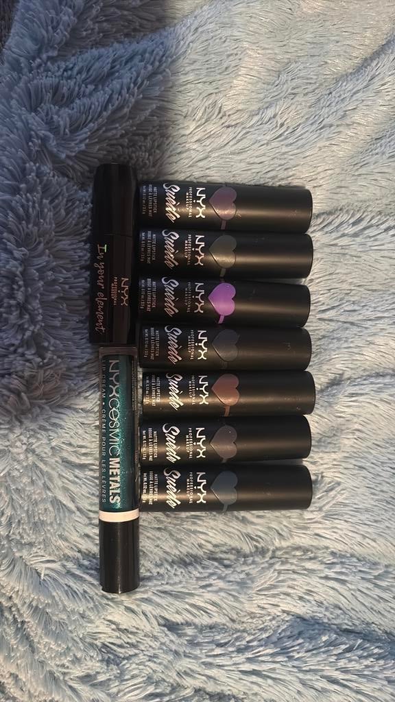NYX lipsticks ongebruikt, Nieuw, Ophalen of Verzenden, Make-up, Overige kleuren