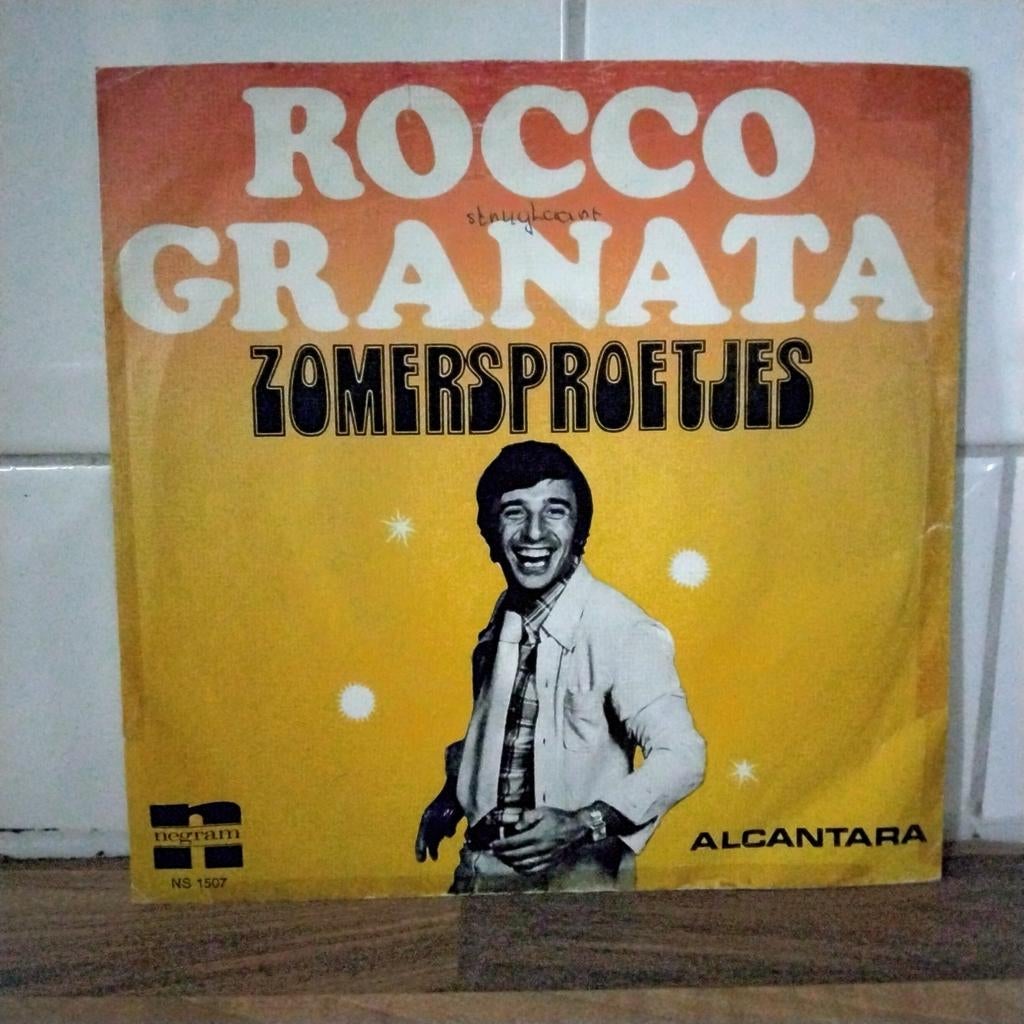 Rocco  Granata  - Zomersproetjes, Cd's en Dvd's, Vinyl | Nederlandstalig, Ophalen of Verzenden, Gebruikt, Overige formaten, Levenslied of Smartlap