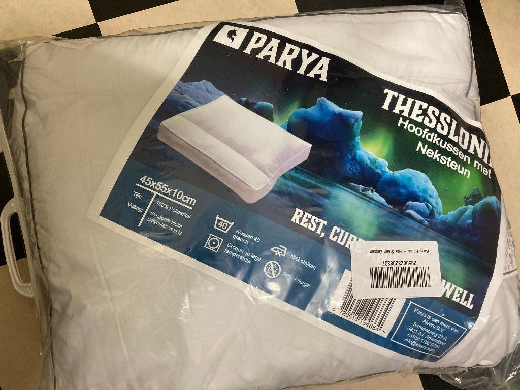 Hoofdkussen met Neksteun, Eenpersoons, Wit, Nieuw, Ophalen of Verzenden