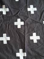 Microfiber dekbedhoes 200x 240, Overige maten, Zwart, Dekbedovertrek, Ophalen of Verzenden