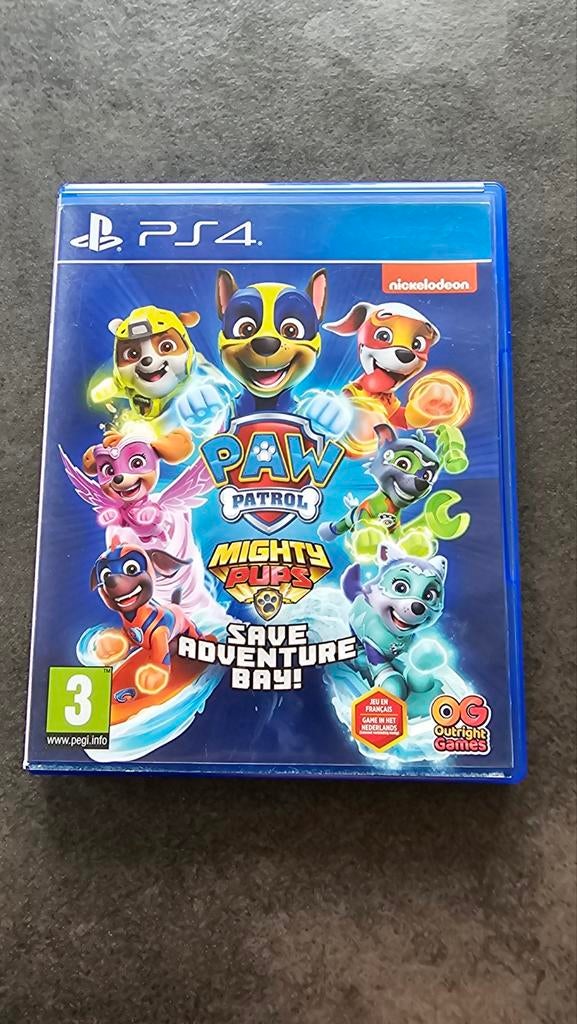 PAW Patrol: Mighty Pups Save Adventure Bay PS4, Spelcomputers en Games, Games | Sony PlayStation 4, Ophalen of Verzenden, Zo goed als nieuw
