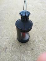 Windlicht compleet met kaars, Ophalen, Gebruikt, Zwart, Metaal