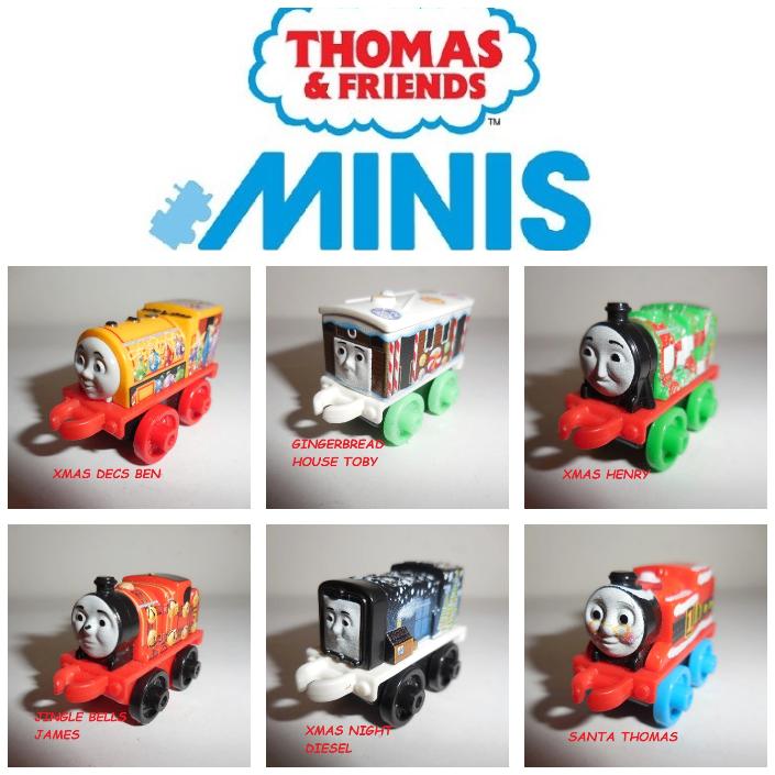 Thomas de Trein Minis Kerstmis, Christmas 2017, Kinderen en Baby's, Speelgoed | Thomas de Trein, Ophalen of Verzenden, Zo goed als nieuw