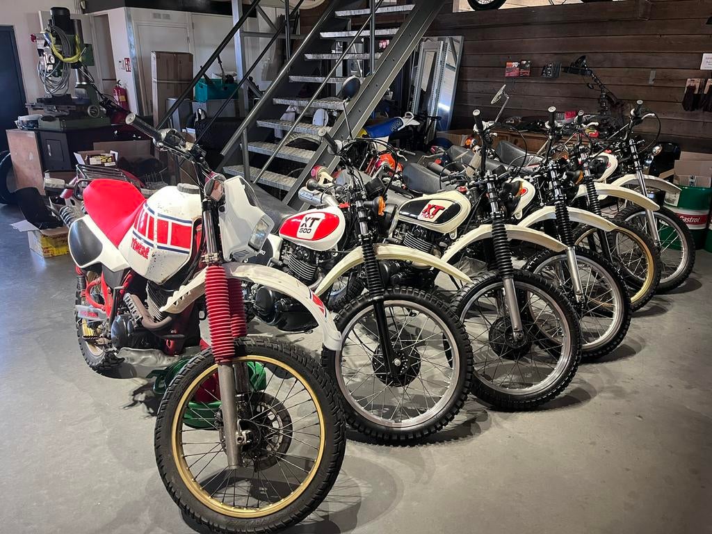 Diverse Yamaha XT500 motorfietsen, 7715PV, 499 cc, Motorrijbewijs A, Bedrijf