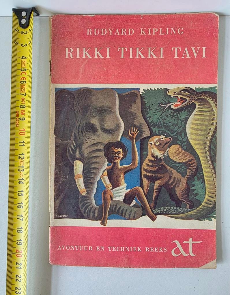 Rikki Tikki Tavi - Rudyard Kipling, Ophalen of Verzenden, Gelezen, Rudyard Kipling, Fictie algemeen