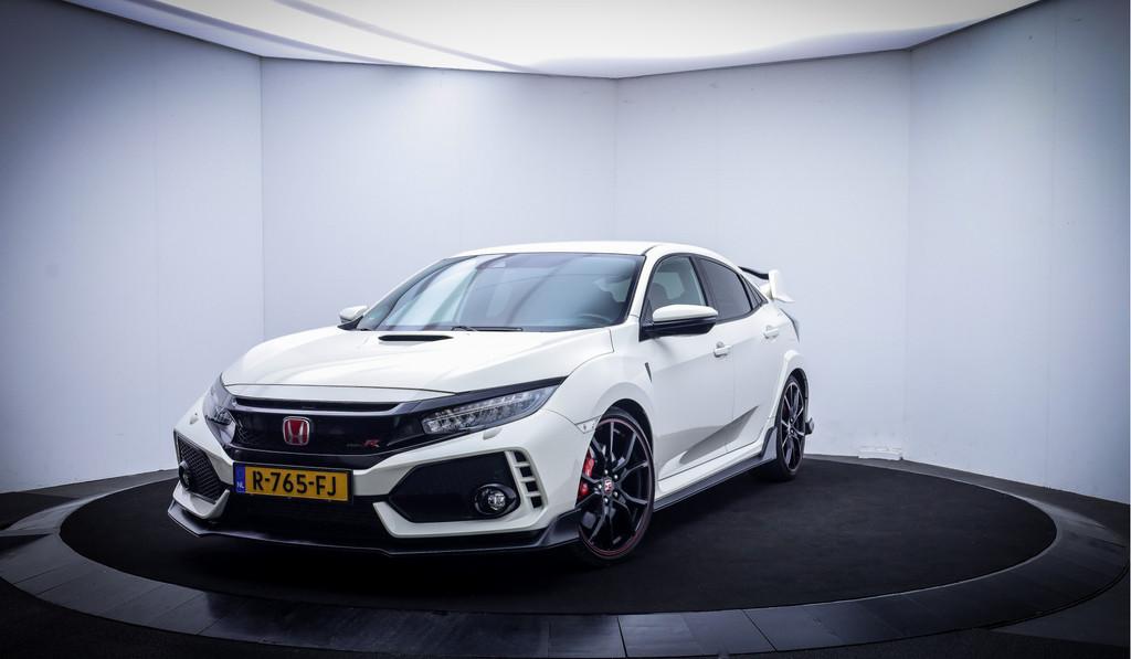 Honda Civic 2.0 i-VTEC Type R ACC | 20" LMV | NAVI | LANEASS, Auto's, Honda, Stof, Gebruikt, 4 cilinders, Wit
