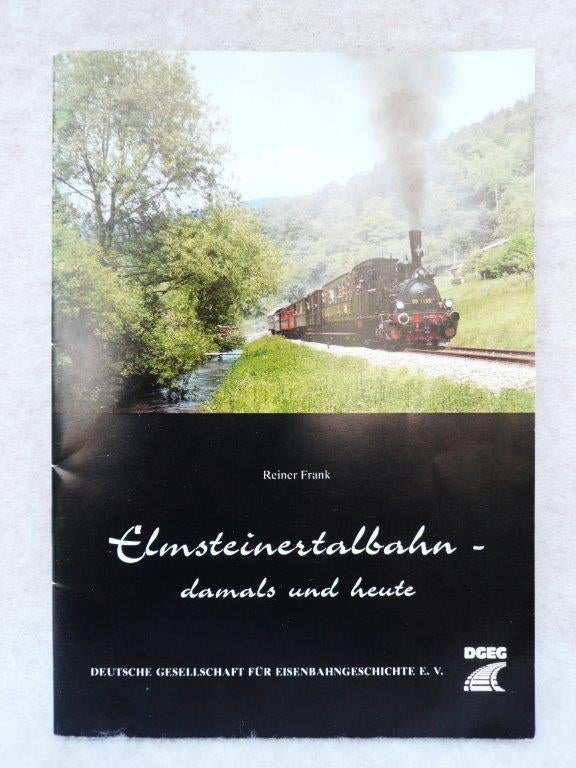 Elmsteinertalbahn museum spoorweg dgeg. Duitse taal., Ophalen of Verzenden, Zo goed als nieuw, Trein, Boek of Tijdschrift