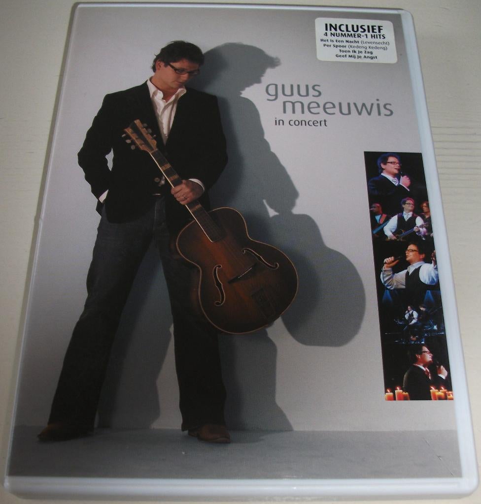 Dvd *** GUUS MEEUWIS *** In Concert, Alle leeftijden, Ophalen of Verzenden, Zo goed als nieuw, Muziek en Concerten