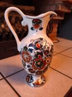 Flora Keramiek Delfts Polychroom Holland Handwerk Vaas 1974, Antiek en Kunst, Ophalen