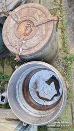 Grote gamelle binnen rvs buiten ijzer, Verzamelen, Ophalen, Landmacht, Nederland