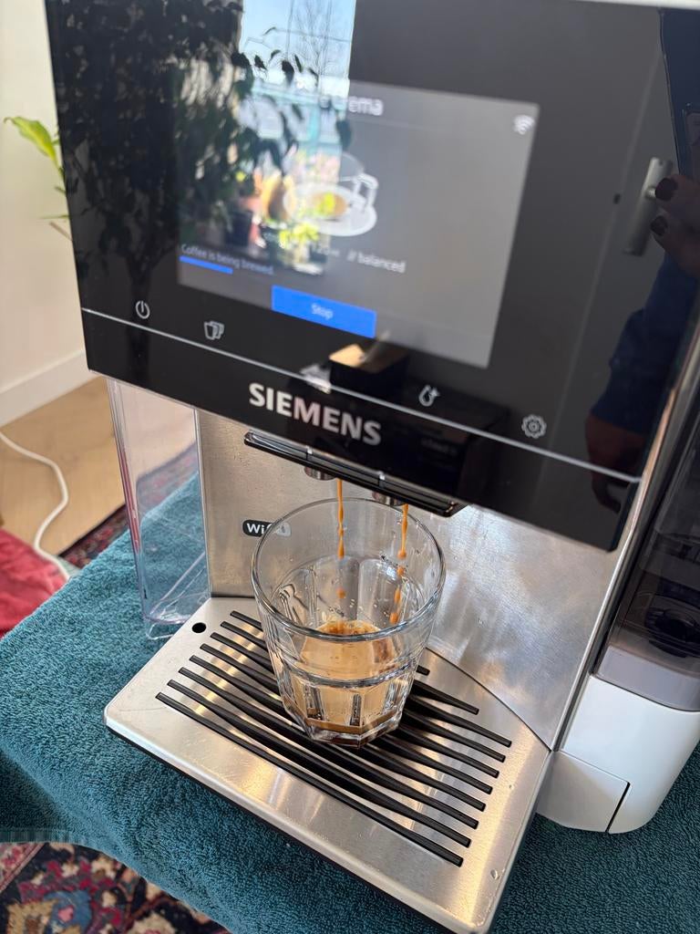 Siemens Koffiemachine, Witgoed en Apparatuur, Koffiezetapparaten, Afneembaar waterreservoir, 10 kopjes of meer, Koffiemachine