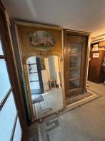 Titel Grote Franse trumeau spiegel, Ophalen, Rechthoekig, 100 tot 150 cm, 200 cm of meer