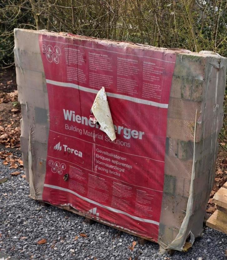 GOEDKOOP! Wienerberger waalformaat bakstenen EUROA VB WF, Doe-het-zelf en Verbouw, Metselstenen, Nieuw, Bakstenen, Ophalen