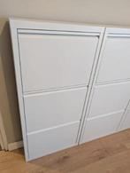 Witte schoenenkast – 106x50x15 cm – goede staat, Ophalen, Zo goed als nieuw
