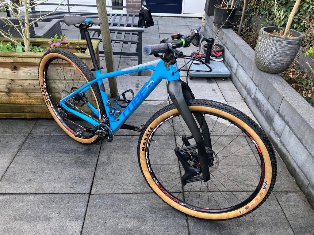 Hardtail Cube C62 full Carbon mtb/gravel/tourfiets, Gebruikt, Hardtail, 45 tot 49 cm, Ophalen