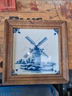 Delfts Blauw Tegeltableau Molen Makkum, Antiek en Kunst, Ophalen of Verzenden