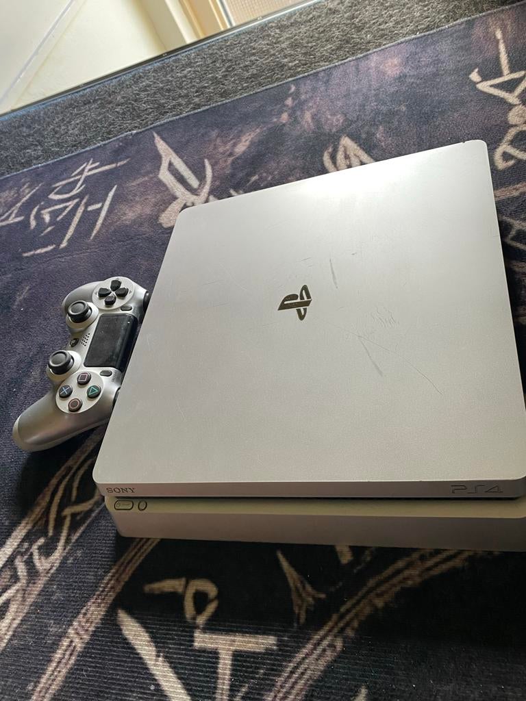 PlayStation 4 Slim 500GB met 1 controller, Ophalen of Verzenden, Met 1 controller, Slim, 500 GB