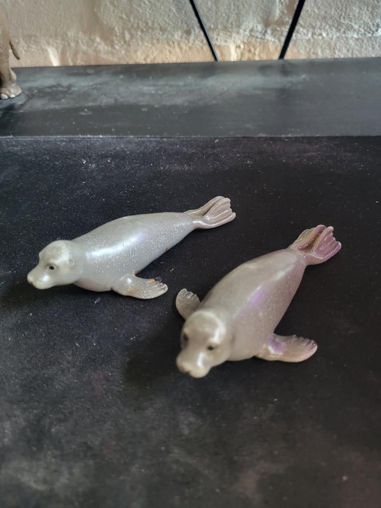 Schleich zeehonden, Verzamelen, Dierenverzamelingen, Ophalen of Verzenden, Zo goed als nieuw, Paard, Beeldje of Figuurtje