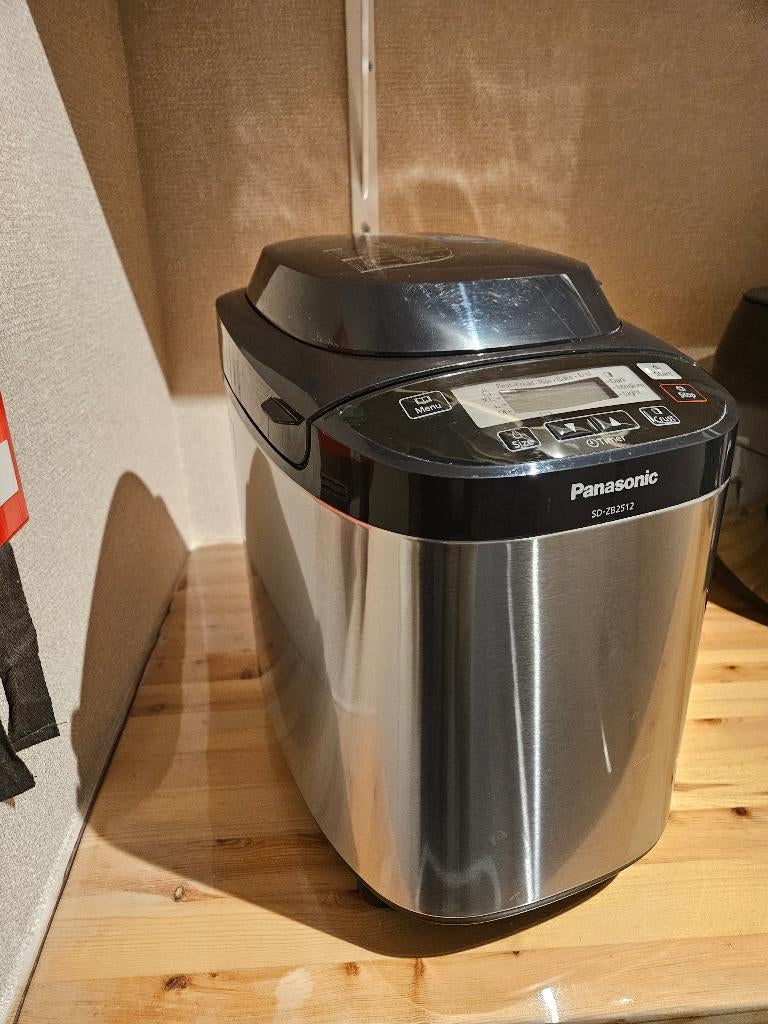 Broodmachine Panasonic, Met timer, 800 tot 1200 gram deeg, Ophalen of Verzenden, Gebruikt