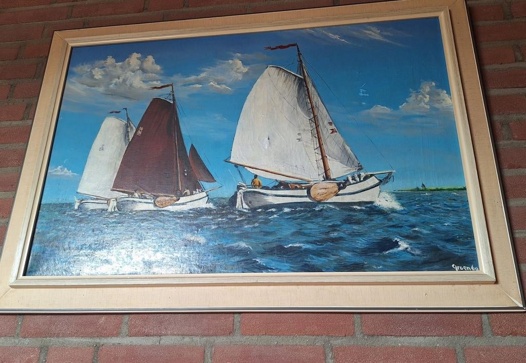Schilderij 50x60cm, Ophalen of Verzenden