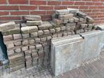 2 m2 gebakken waaltjes, Tuin en Terras, Tegels en Klinkers, Ophalen, Overige materialen, Gebruikt, Klinkers