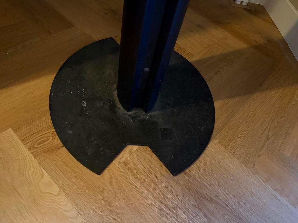 D-Tec kapstok zwart metaal met haken, Huis en Inrichting, Woonaccessoires | Kapstokken, Ophalen, Gebruikt, Metaal, Staande kapstok