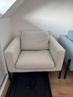 Ikea Fauteuil lichtgrijs met afneembare en wasbare hoes, Ophalen, Zo goed als nieuw, Stof, 75 tot 100 cm