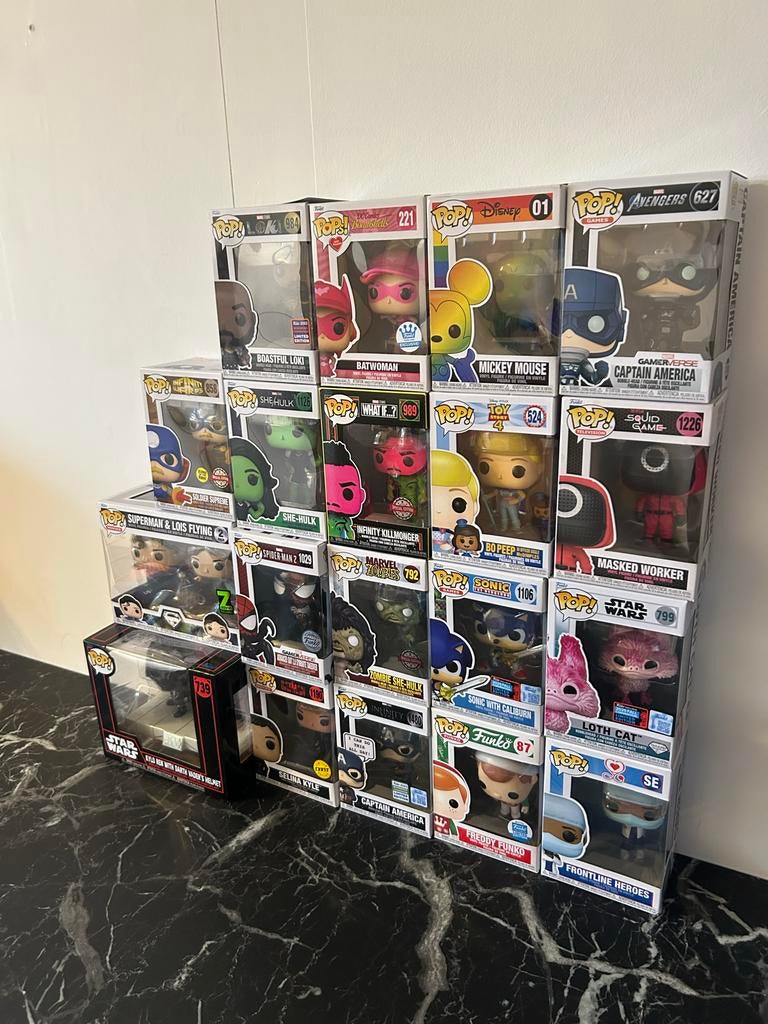 Grote collectie Funko Pop! figuren - Diverse series, Ophalen of Verzenden, Nieuw