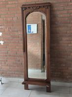 Antieke drieluik ( hang ) spiegel. Facet geslepen spiegel, Ophalen, Rechthoekig