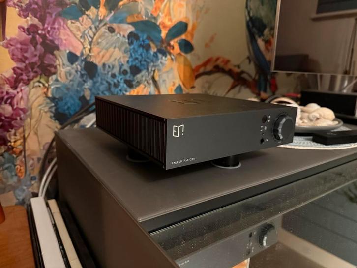 Enleum Amp 23-R, Audio, Tv en Foto, Versterkers en Receivers, Zo goed als nieuw, Overige merken, Ophalen of Verzenden