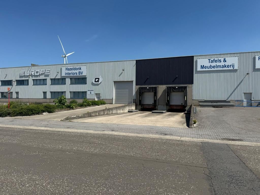 Magazijn te huur in Industriezone Meer, vlakbij Breda, 2600 m², Huur, Industrieel