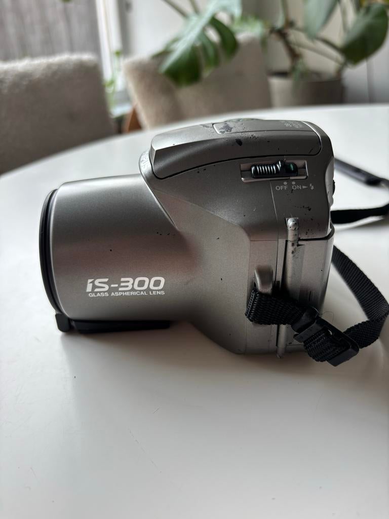 Olympus IS-300 spiegelreflexcamera, Ophalen of Verzenden, Gebruikt, Spiegelreflex, Olympus