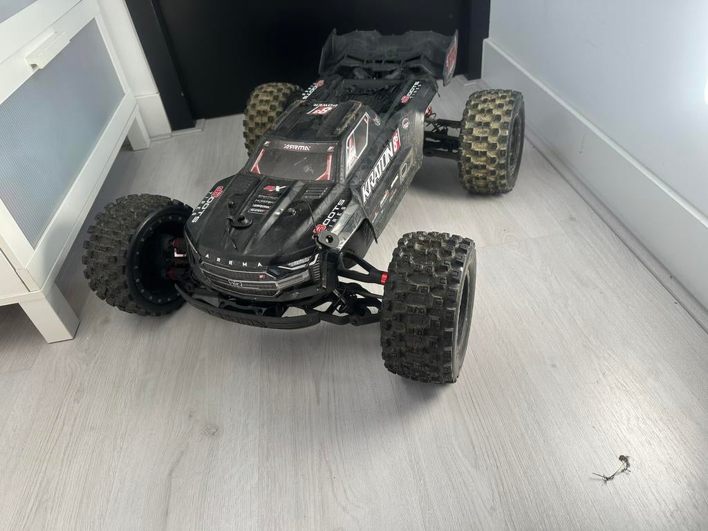 Arrma Kraton 8s exb castle xlx2 800kv m2c rpm proline, Auto offroad, Zo goed als nieuw, RTR (Ready to Run), Overige schalen