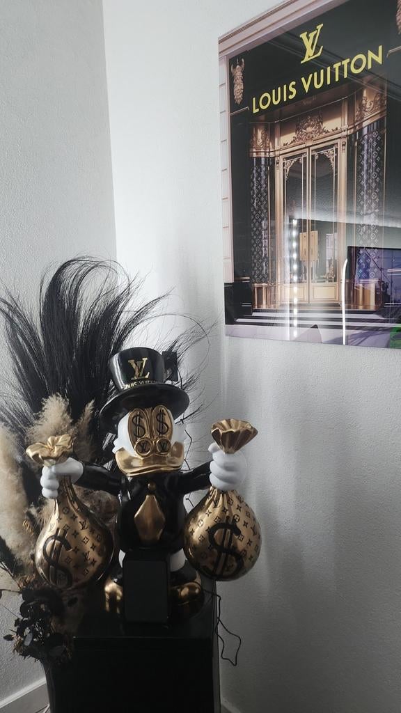 Dagobertduck met geldzakken lv xxl, Ophalen of Verzenden, Nieuw