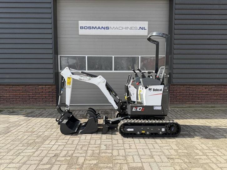 Bobcat E10 z minigraver NIEUW SLOOP / SORTEER functie hydrau, Zakelijke goederen, Machines en Bouw | Kranen en Graafmachines, Graafmachine