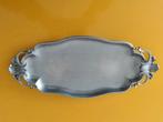 Tinnen Schaal De Tinnenschuur 34x15 cm, Antiek en Kunst, Antiek | Schalen, Ophalen of Verzenden