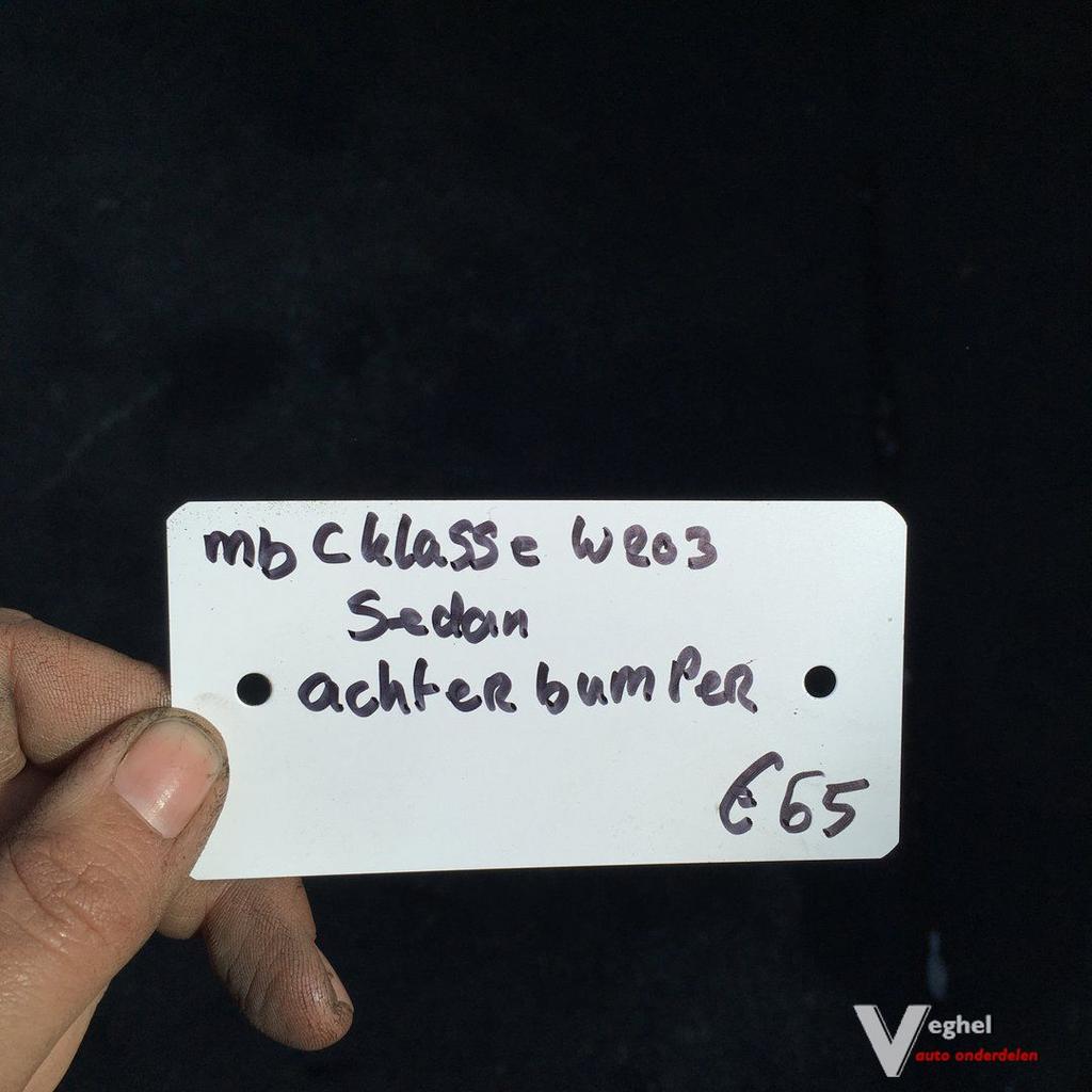 Mercedes C Klasse W203 Sedan  Achterbumper, Ophalen, Gebruikt, -, -