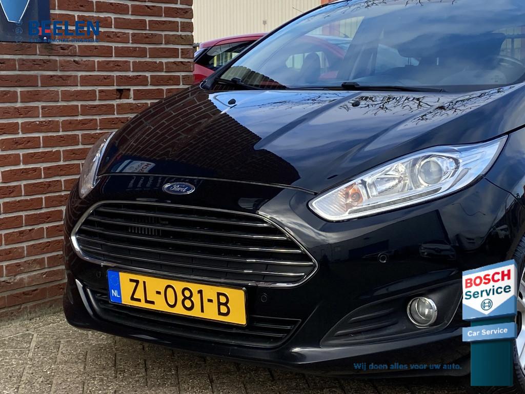 Ford Fiesta (nieuwe distributieriem). 1.0 EcoB. Titanium (au, Auto's, Automaat, 101 pk, Euro 6, Zwart
