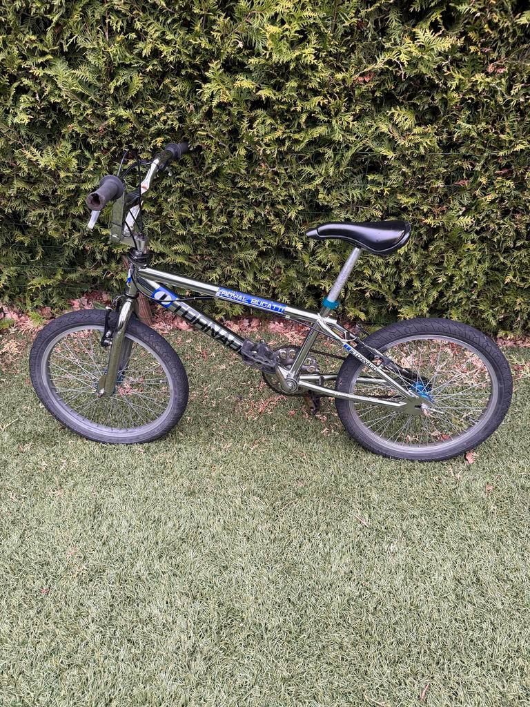 Royal Bugatti Tornado Chrome bmx fiets met 360 stuur, Ophalen, Gebruikt, 20 tot 24 inch, Chroom