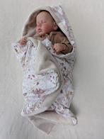 Handgemaakte Baby Wikkeldeken ( roze/mauve )| kraamcadeau, Ophalen of Verzenden, Nieuw, 70 tot 85 cm, Deken