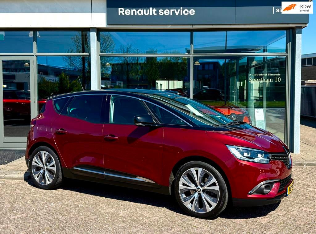 Renault SCENIC 1.3 TCe Bose Automaat | Panorama dak | Head-u, 4 cilinders, Leder en Stof, Bedrijf, 1428 kg