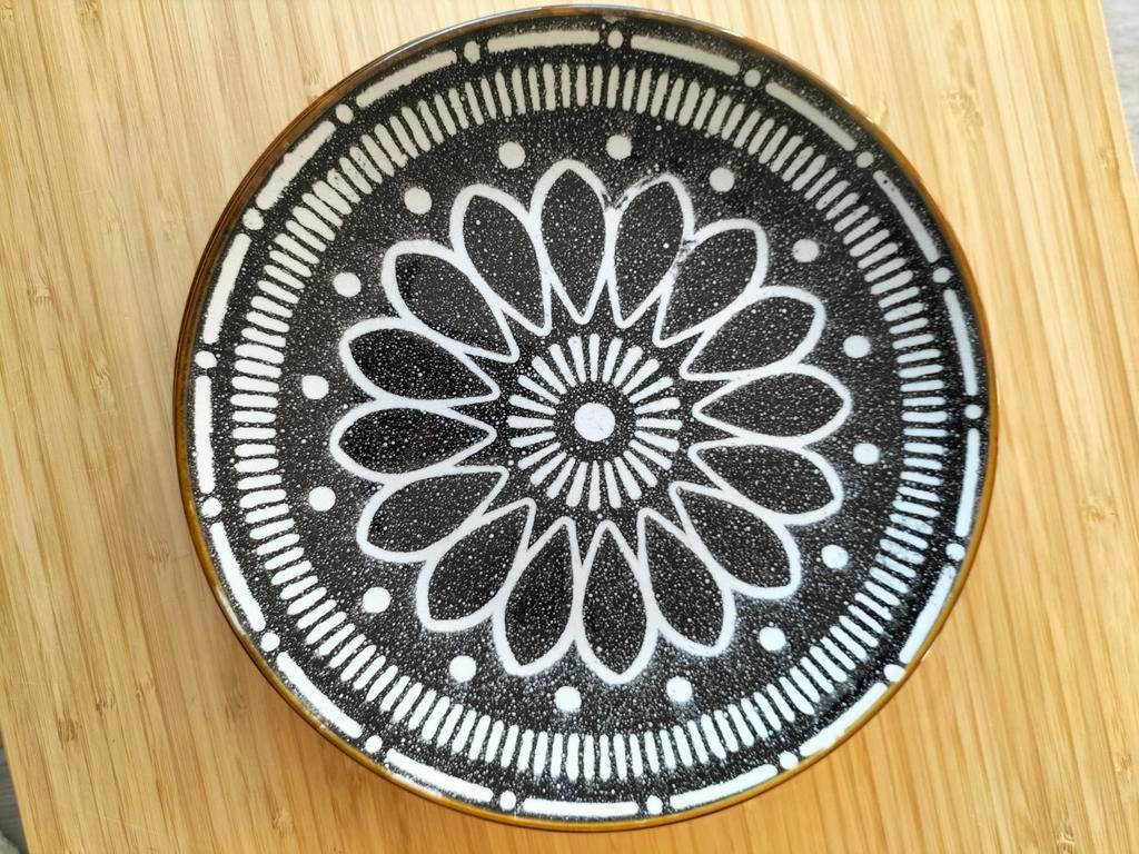 Drie ontbijtborden, Ophalen of Verzenden, Porselein, Overige stijlen, Bord(en)