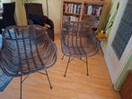 Rotan stoelen, Ophalen of Verzenden, Zo goed als nieuw, Bruin, Twee