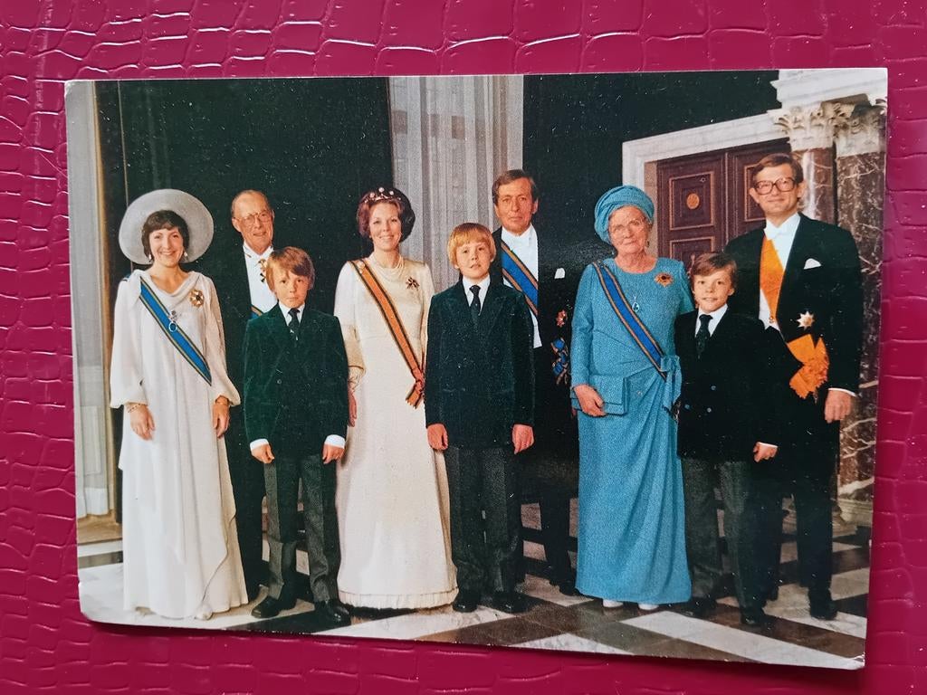 Ansichtkaart Koninklijk Huis, Ophalen of Verzenden, Zo goed als nieuw, Kaart, Foto of Prent