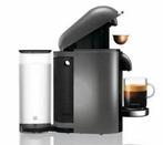 Krups Nespresso Vertuo Plus deLuxe XN900T Titanium nieuw, Ophalen, Koffiepads en cups, Afneembaar waterreservoir, Koffiemachine