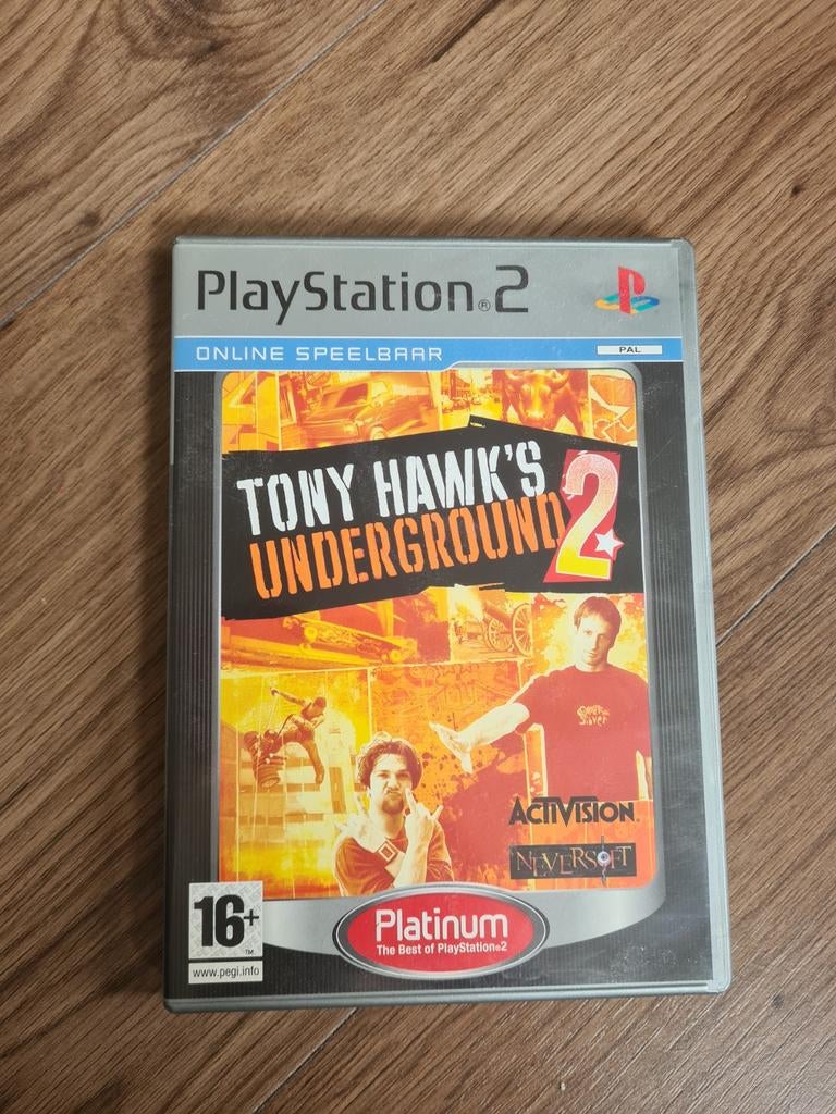 Tony Hawk's Underground 2 PS2 Platinum Edition, Spelcomputers en Games, Ophalen of Verzenden